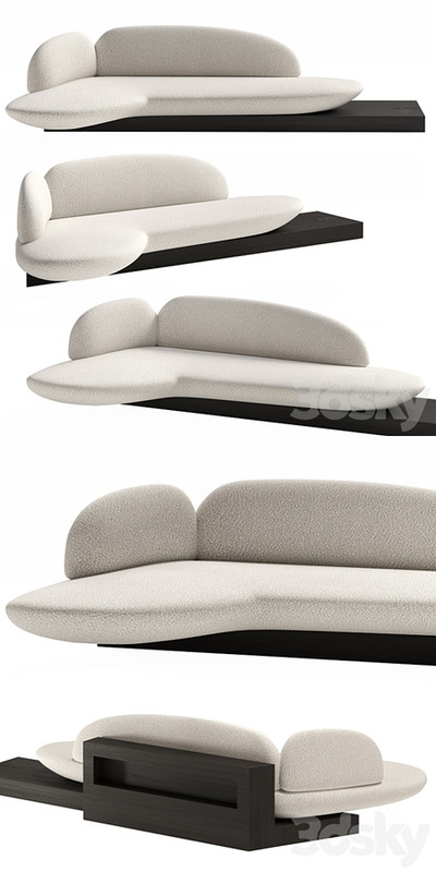 Origin large sofa by Jimmy Delatour